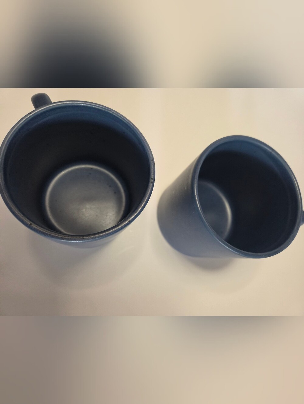 Threshold Tilley Navy Stoneware Coffee Mugs Set of 2